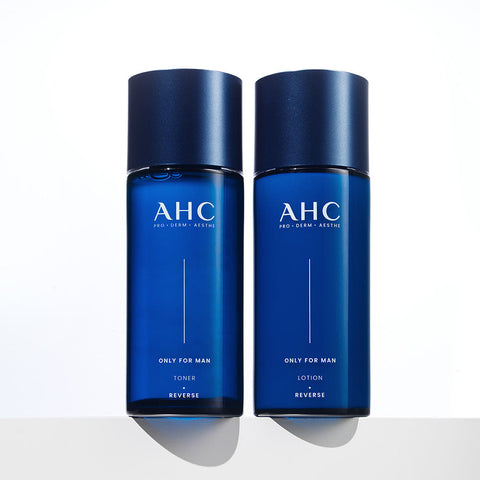 AHC Only For Man Skincare 2P Set (Toner/Lotion)