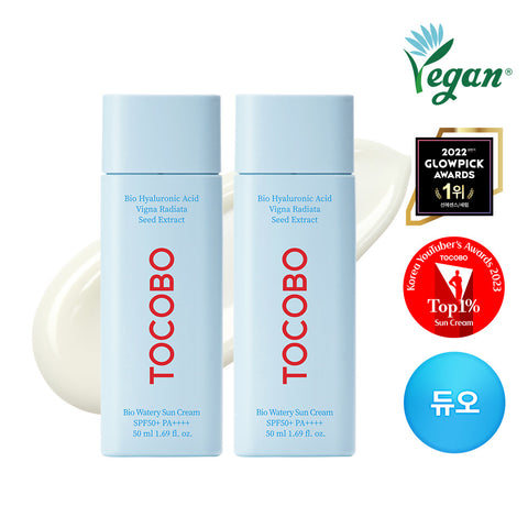 Tocobo Bio Watery Sun Cream 50mL (2 Pack)