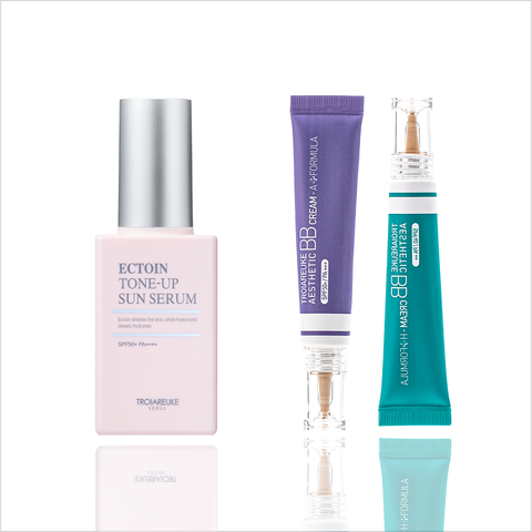 Troiareuke Axxen UV Protector Tone-Up Sun Serum + Aesthetic BB (50ml)