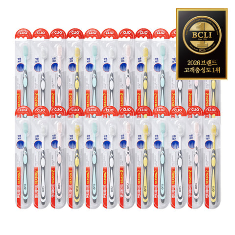 Clio Dentimate Season 2 Ultra-Fine Toothbrush, 1pc x 24