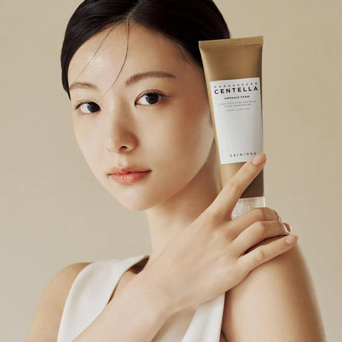 Soonsu Beauty Madagascar Centella Tea Trica Ampoule Foam side view