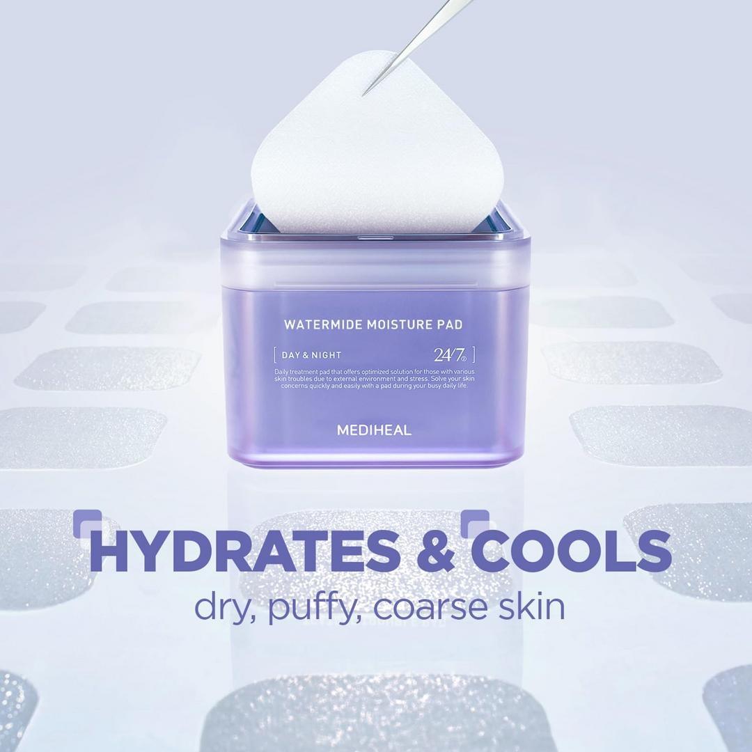 Soonsu Beauty Watermide Moisture Pad 100pads texture close-up