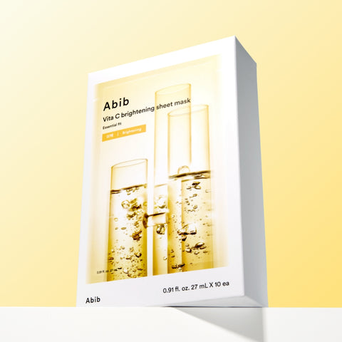 Abib Essential Fit Sheet Mask (3 Types) - 10 Sheets x 3