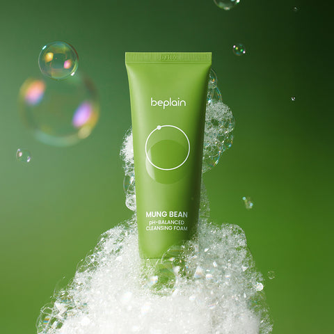 Beplain Mung Bean Low-pH Cleansing Foam 160ml