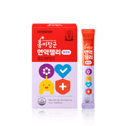 JungKwanJang Hongi Janggun Immunity Jelly 15g x 15 Packs