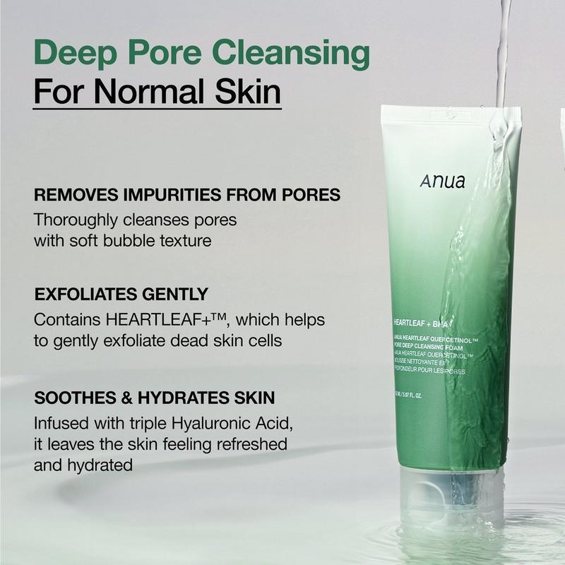 Soonsu Beauty Heartleaf Quercetinol Pore Deep Cleansing Foam front view