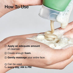 Soonsu Beauty Heartleaf Quercetinol Pore Deep Cleansing Foam side view