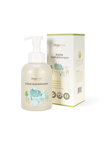 Orgabebe Baby Skincare 3-Piece Set (Wash & Shampoo, Hip Cleanser, Lotion/Cream)