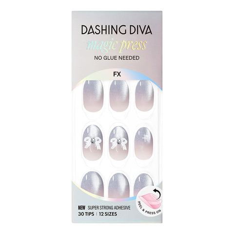 Dashing Diva Magic Press Florin (Oval) Nail Tips
