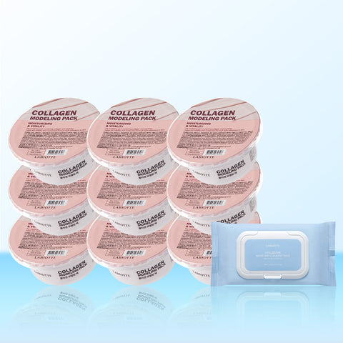 Labiotte Collagen Modeling Pack 28g (9 Pack)