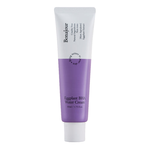 Bonajour Vegan Eggplant BHA Toner + Moisturizing Cream Set (2-piece)