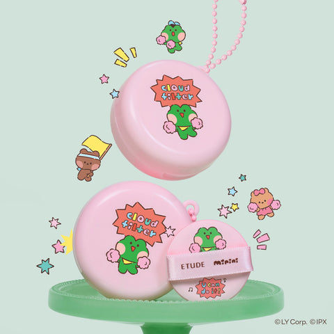 ETUDE Minini Limited Edition Cloud Filter Cushion Mini #21 Ivory (15g + Mini 5g, SPF42)