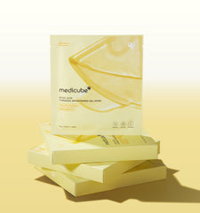 Medicube Kojic Acid Turmeric Gold Jelly Gel Mask 4ea