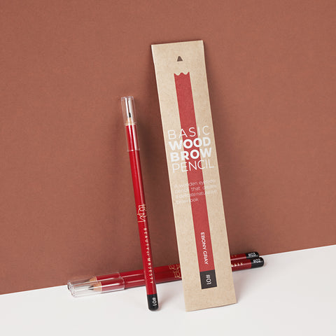 BOM Basic Wood Eyebrow Pencil 1g (2 Pack)