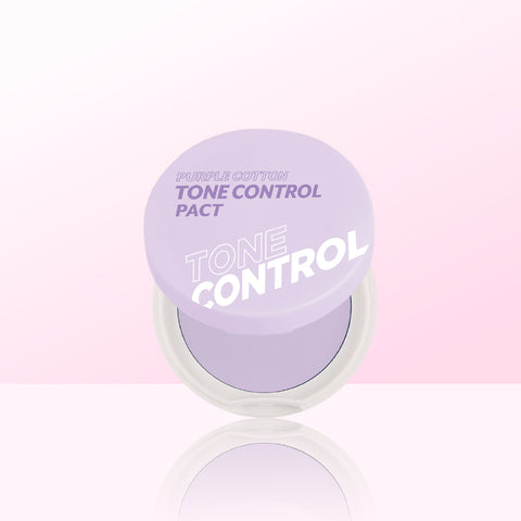 I'M MEME Purple Cotton Tone Control Pact 9.5g