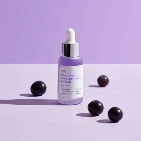 Sungboon Editor Meoru Grape Vitamin C Dark Spot Ampoule 30ml + 10ml Set