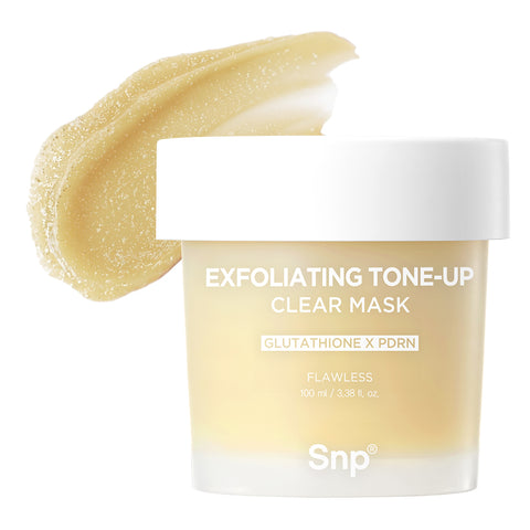 SNP Glutathione PDRN Clear Tone-Up Peeling Mask Pack 100ml (2 Pack)