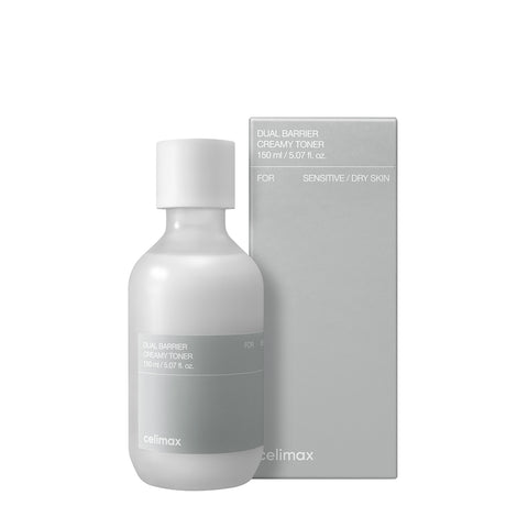 Cetimax Dual Barrier Creamy Toner bottle and packaging on a white background