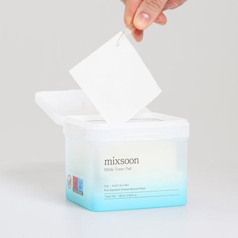 Mixsoon Bifida Toner Pads 250ml 120Pads (2 Pack)