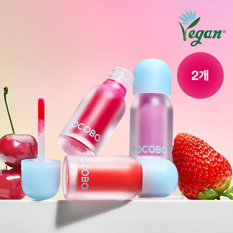 Tocobo Juicy Berry Plumping Lip Oil 4g (2 Pack)