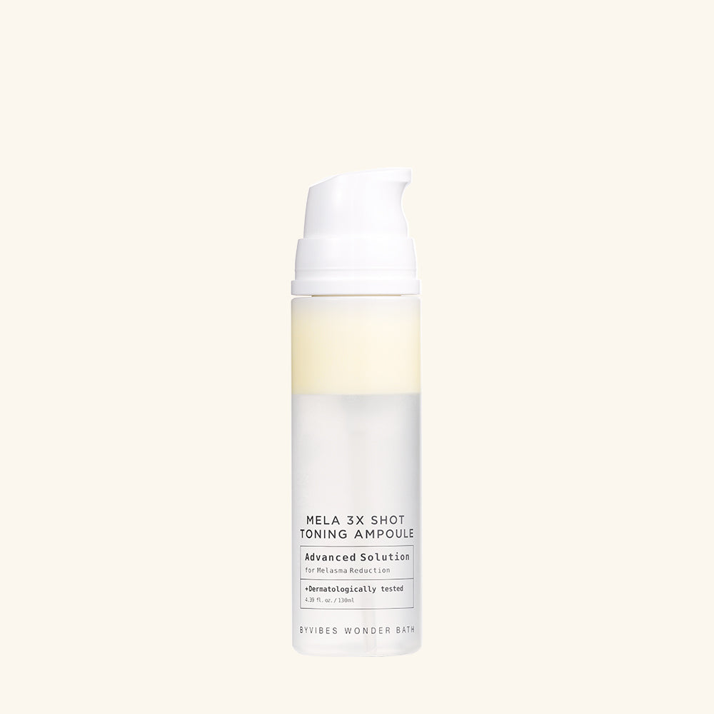 Chosungah Beauty Wonderbath Mela 3X Shot Toning Ampoule 130ml