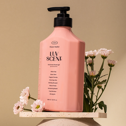 Luvscent Body Wash 500ml - Flower Market White Tulip