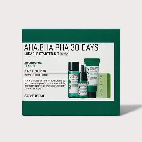 Some By Mi AHA BHA PHA 30 Days Miracle Starter Kit (4-piece Set)