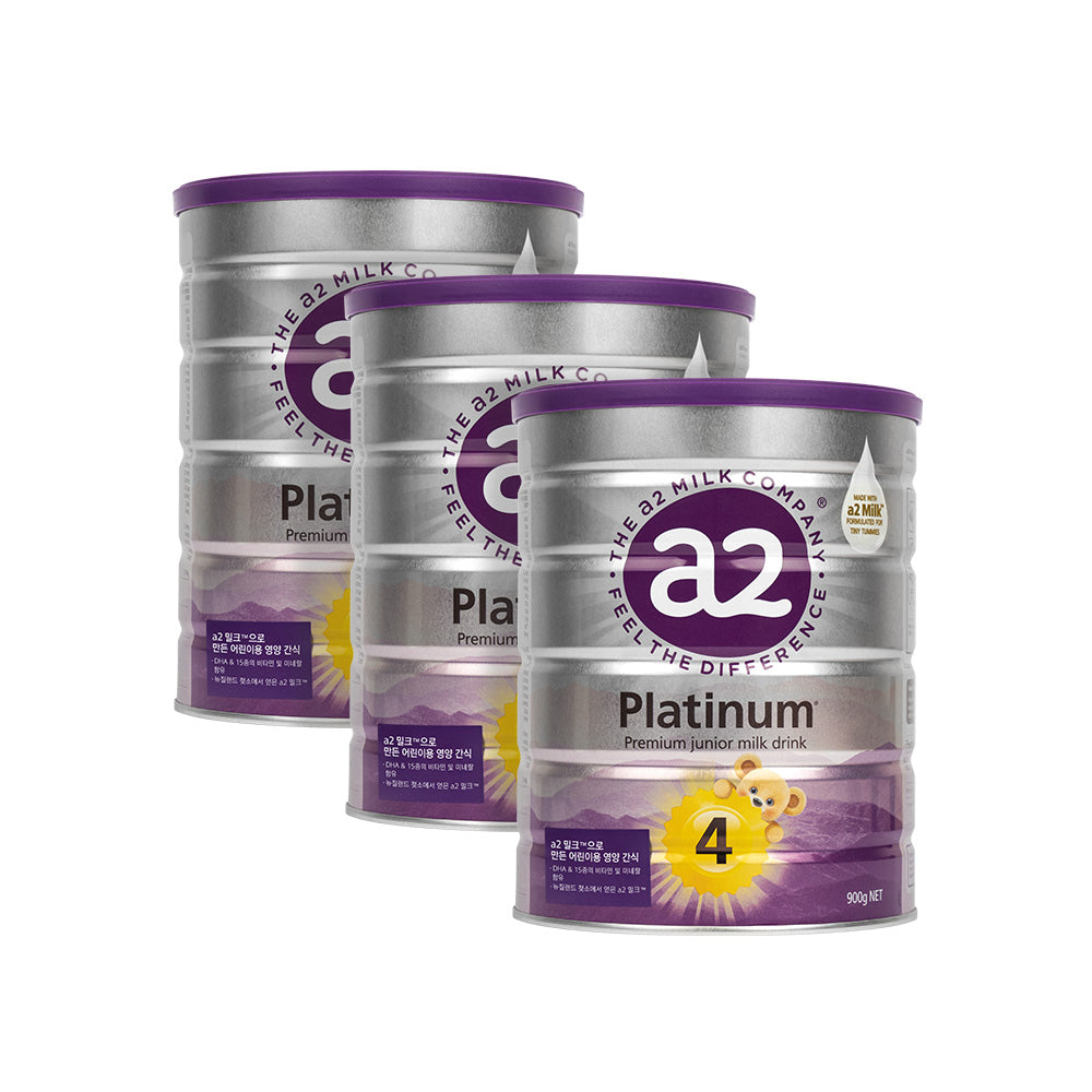New Origin a2 Platinum 100% Protein Stage 4 900g x 3 (Age 4+)