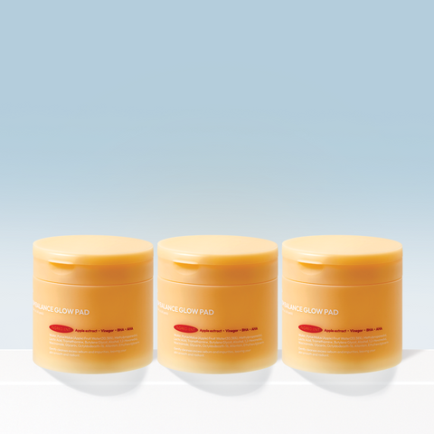 Itfu Glow Toner Pad Eraser (AHA-BHA) 60 Pads (3 Pack)