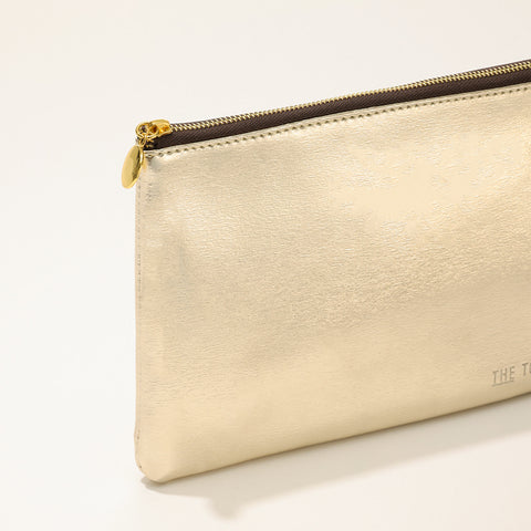The Tool Lab 903 Makeup Pouch Light Gold Large (16.5 x 22 cm)