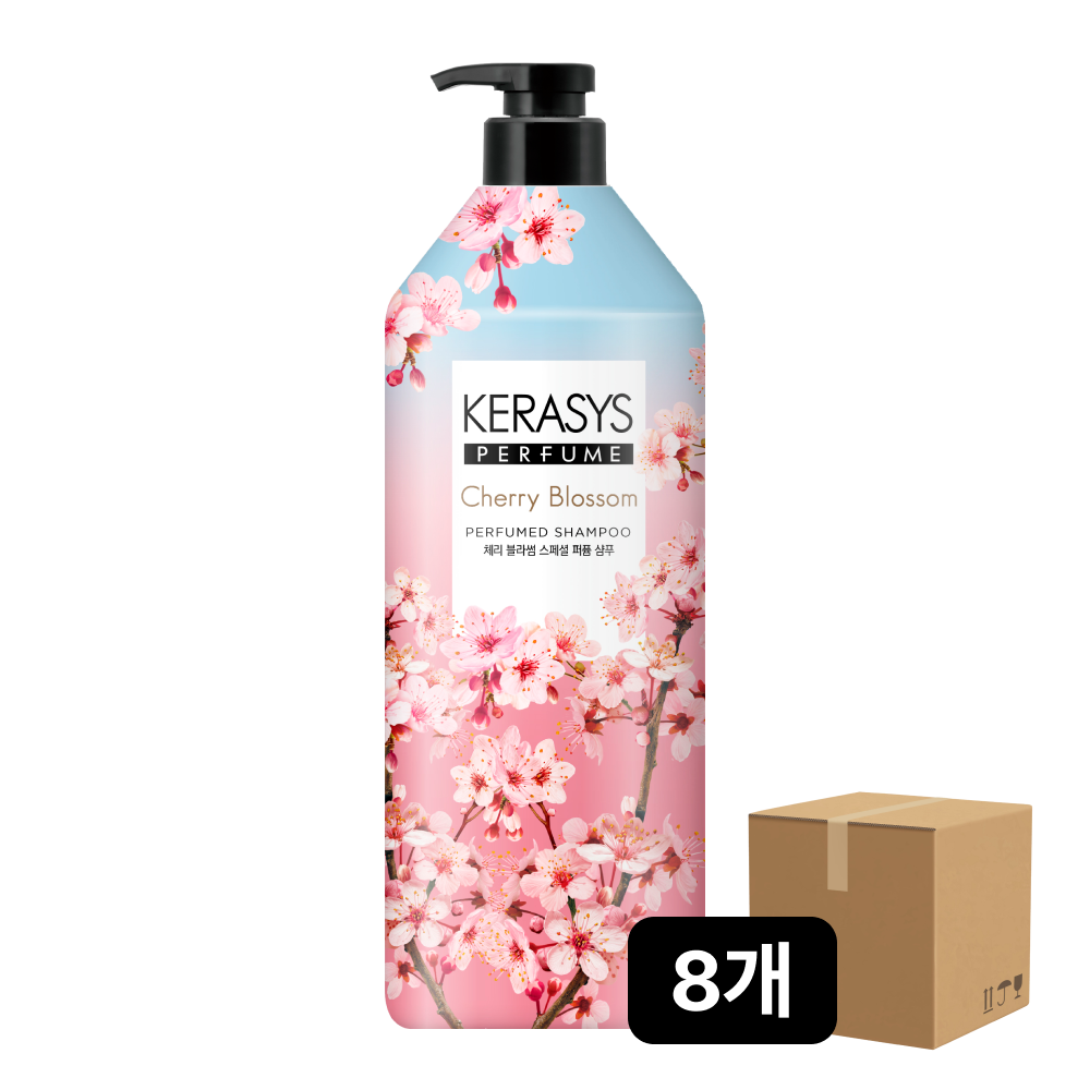 Kerasys Perfume Cherry Blossom Shampoo 1L (Box of 8)