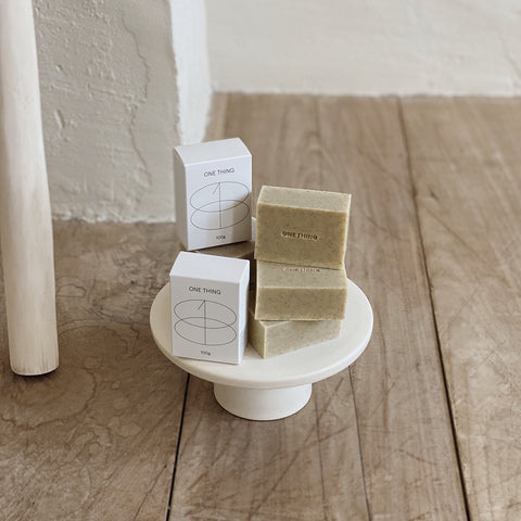 One Thing Houttuynia Cordata & Tea Tree Cleansing Soap 100g x 4
