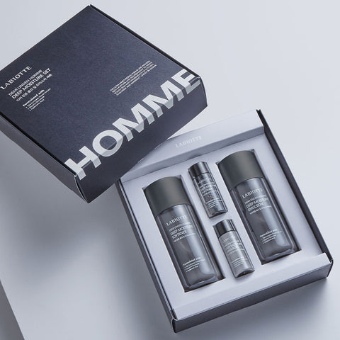 Labiotte Men's Deep Moisture Set (Skin, Aftershave & Lotion)