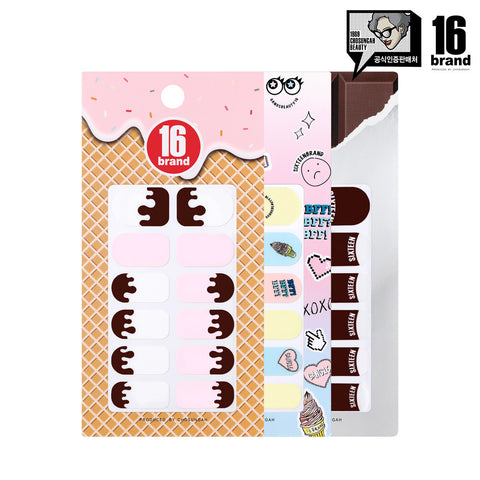 Chosungah Beauty 16Brand 16 Taste Chu Nail Patch
