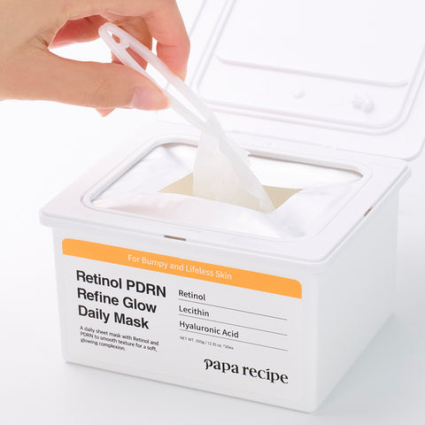 Papa Recipe Retinol PDRN Refine Glow Daily Mask (30 Sheets)