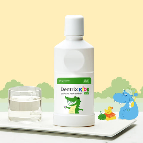 DongKook Pharmaceutical Dentrix Kids Mouthwash Raspberry 260ml (3 Pack)