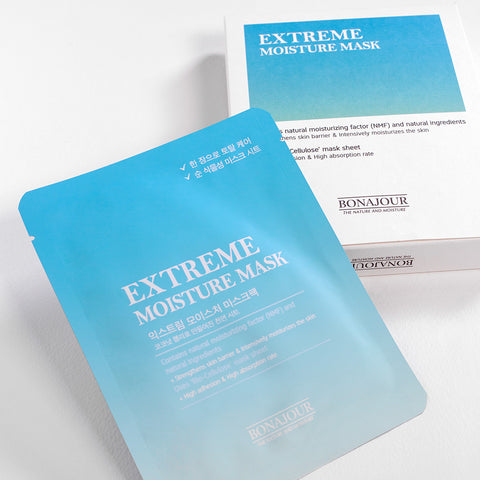 Bonajour Vegan Extreme Moisture Mask Pack (1 sheet, 10 pcs)
