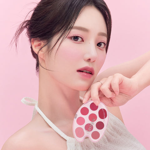 Dasique Mood Painting Lip & Cheek Palette 5.5g (with Brush)