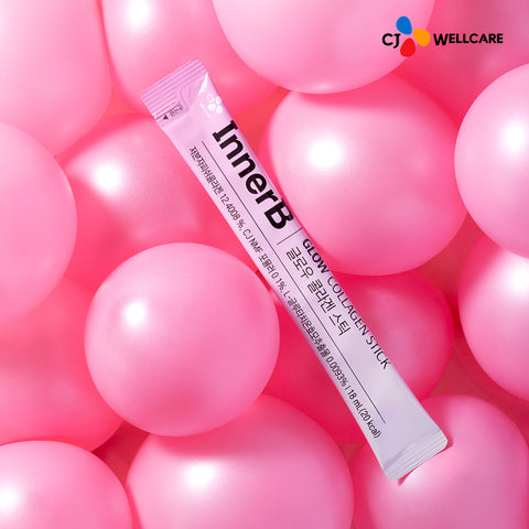 CJ Wellcare Innerb Glow Collagen Stick 30 Sachets (3 Pack)