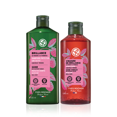 Yves Rocher Shampoo & Hair Vinegar Set Choose Your 300ml Shampoo