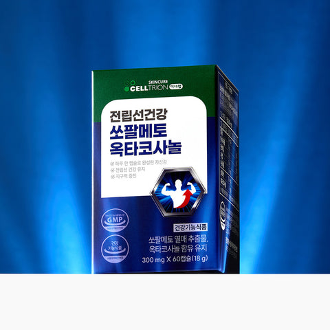 Celltrion InnerLab Prostate Health Saw Palmetto & Octacosanol (300 mg x 60 Capsules) 1 Box