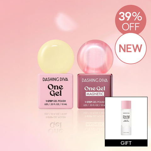 Dashing Diva One Gel Spring Colors & Magnetic 2-Piece Set 10ml each