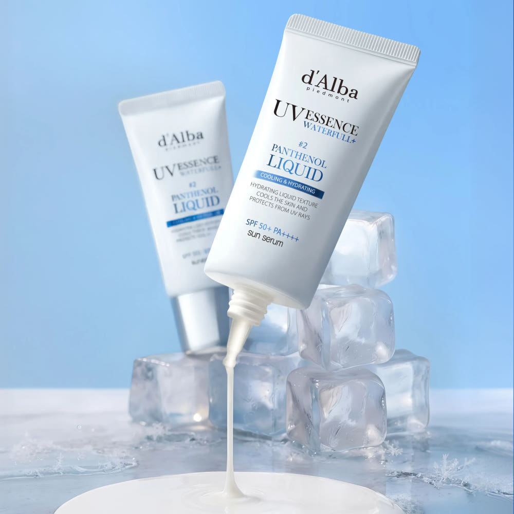 d'Alba Panthenol Liquid Sun Serum 50ml x2 (SPF50+ PA++++)