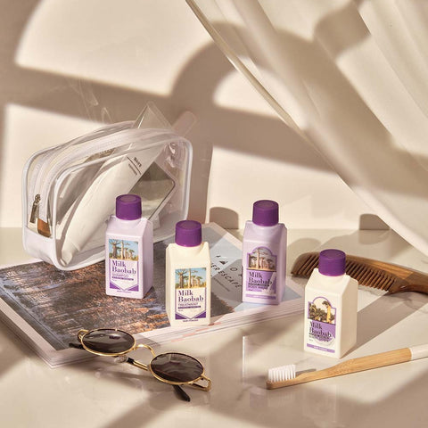 Milk Baobab White Soap Travel Kit (70ml x 4)