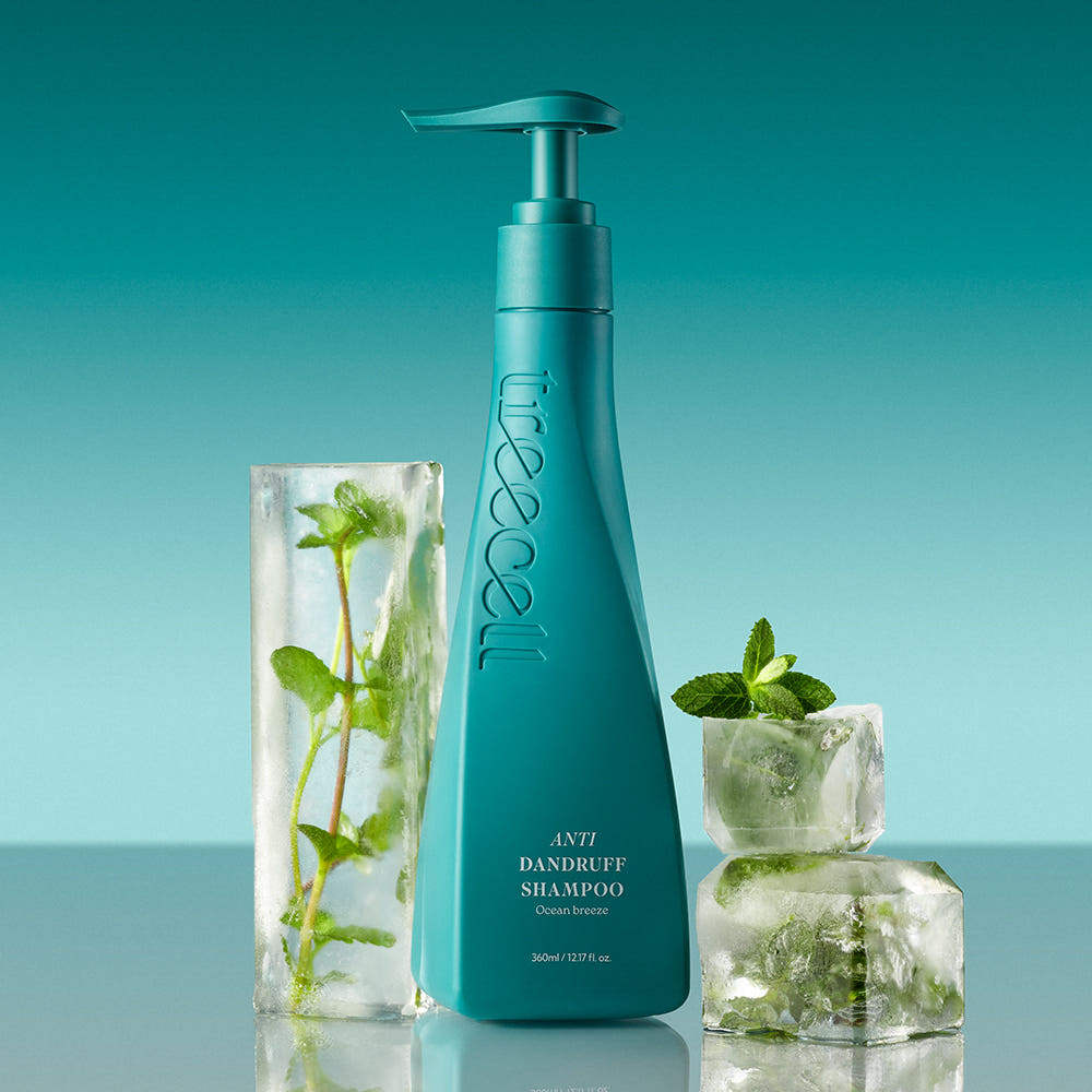 Treecell Anti-Dandruff Shampoo 360ml (2 Pack) - Ocean Breeze Scent