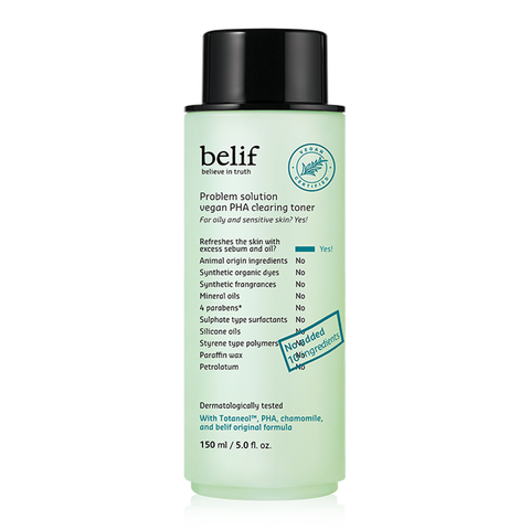 belif Prablum Solution Vegan PHA Clearing Toner 150 ml