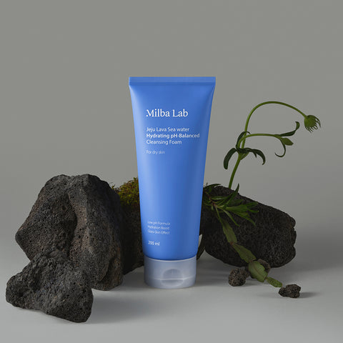 Milk Baobab Milba Lab Jeju Lava Seawater Moisturizing Mildly Acidic Cleansing Foam 200ml