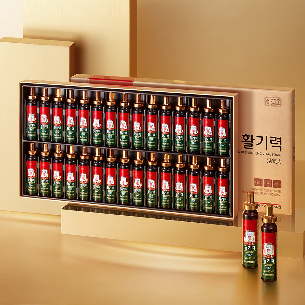 JungKwanJang Hwalgi-ryeok Vitality Drink 20ml x 30 (1 pack)