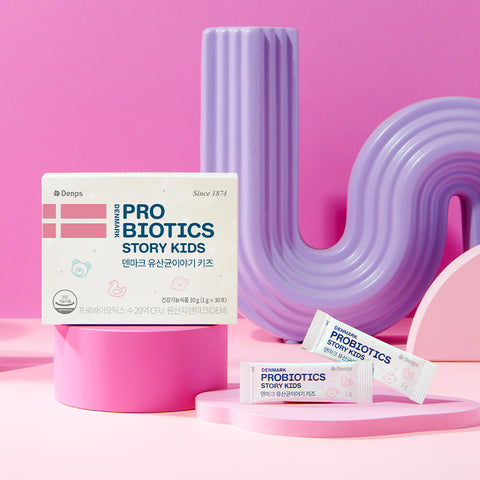 Denps Denmark Probiotic Story Kids 1 g x 30 Sachets (4 Pack)
