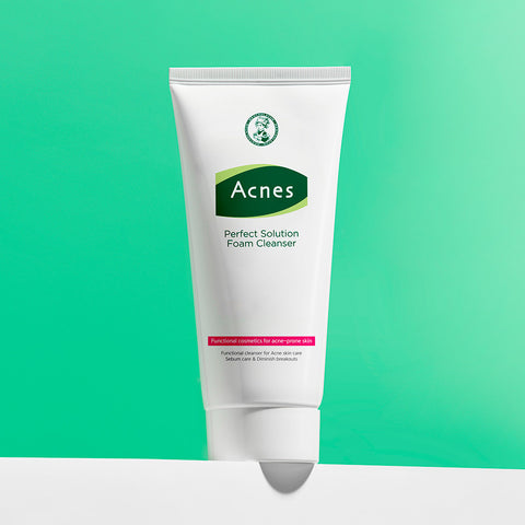 Acnes 3-Second Soothing Sun Cream 50g + Perfect Solution Foam Cleanser 200ml